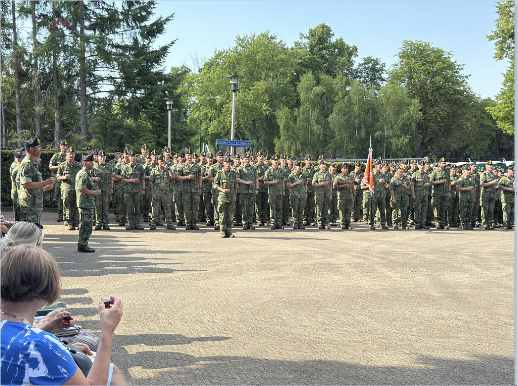 Foto's appel en receptie museum  KRA 1 juli 2025